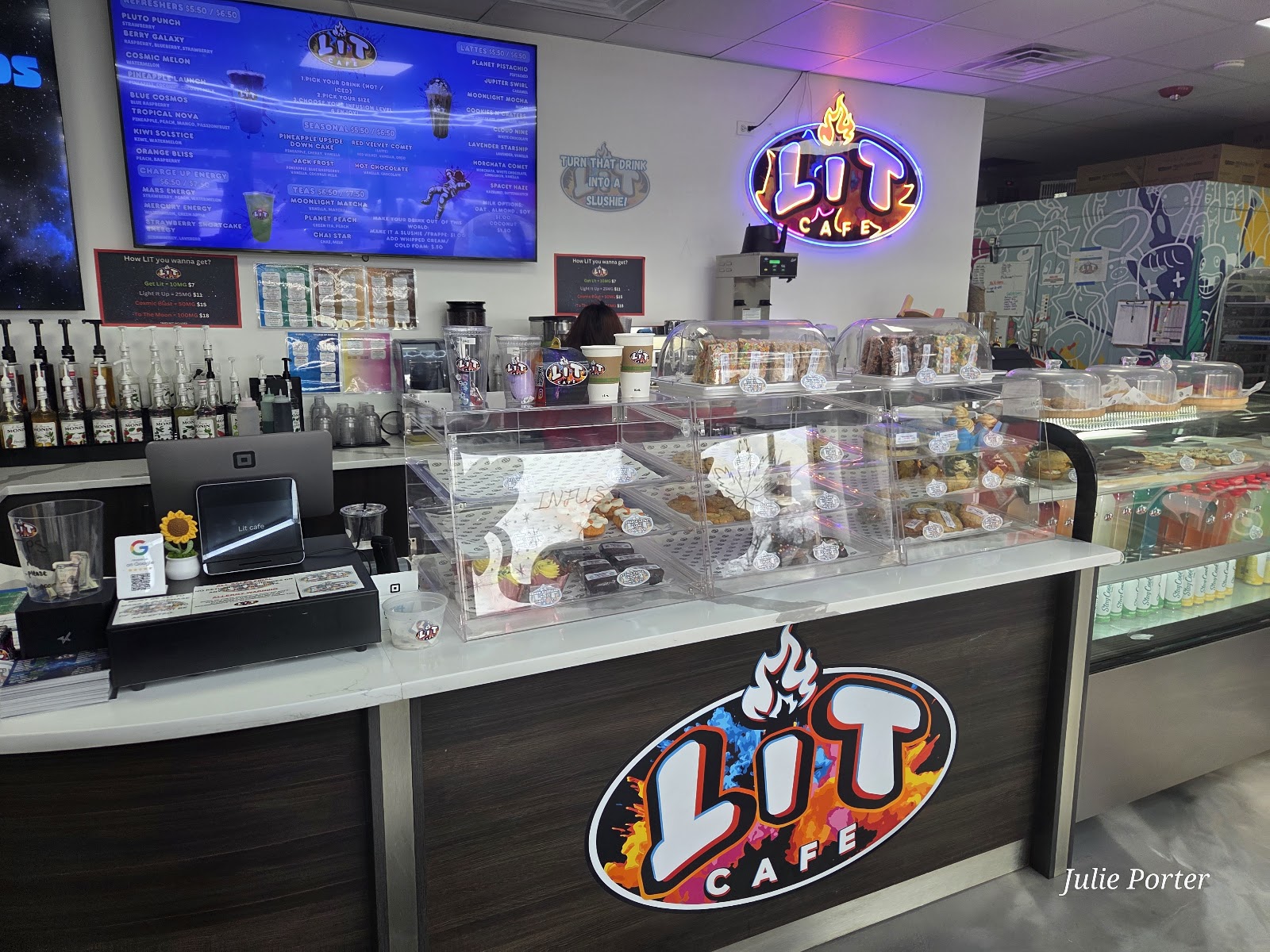 Lit Cafe interior